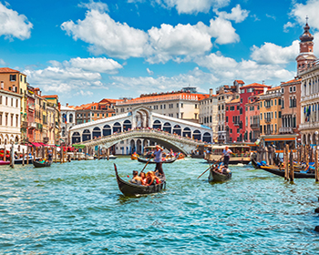 Italy’s Greatest Hits
Venice | Florence | Rome (9 Days)